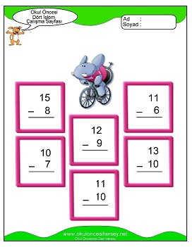 İşlemler yaprak test